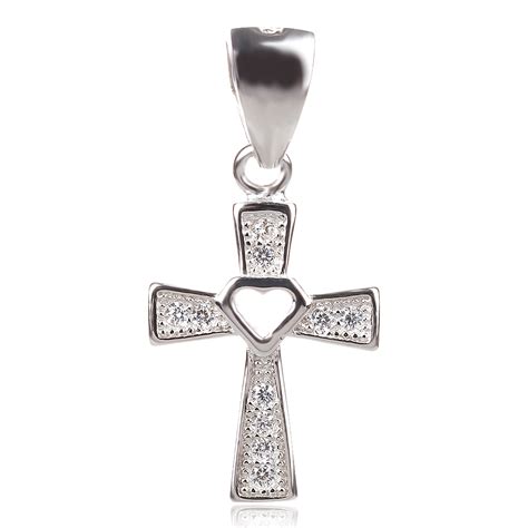 Сребърен кръст 69352331 ~ Selina Jewellery