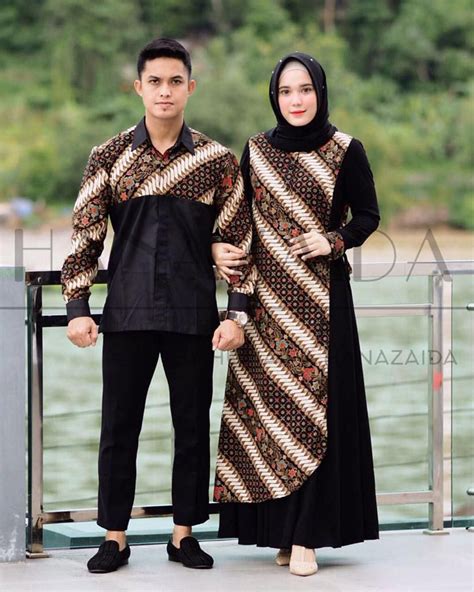 inspirasi model baju batik kombinasi top