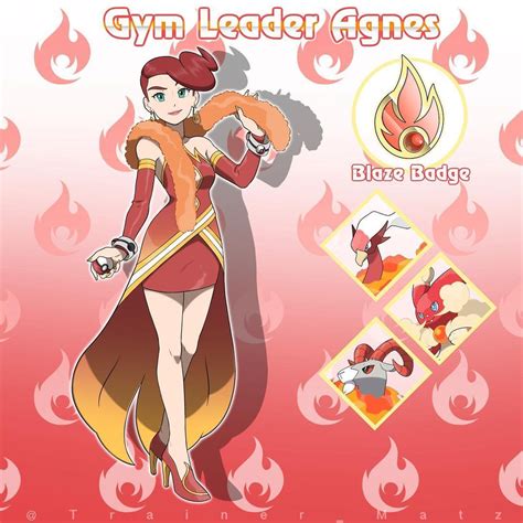 Matamat on Instagram: "Let’s meet the Norden Gym Leaders! The Fire-type Gym Leader Agnes. . “C ...