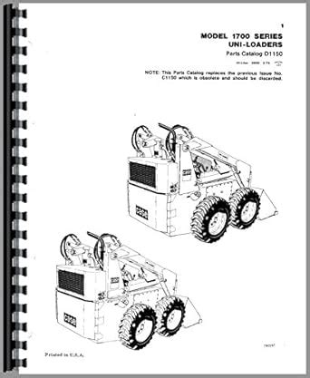 Case 1740 Uniloader Parts Manual: Amazon.com: Industrial & Scientific