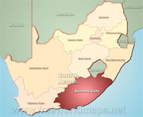 map  eastern cape province