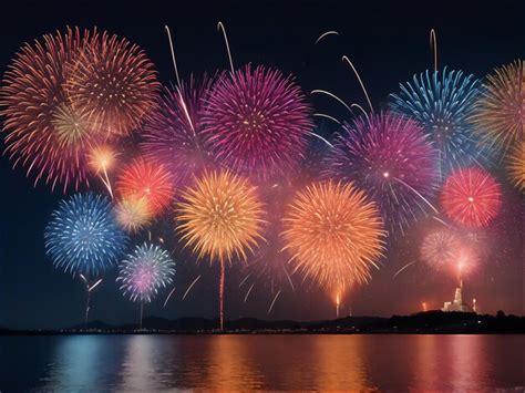 Premium AI Image | fuegos artificiales