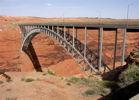 Glen Canyon Dam Bridge - HighestBridges.com