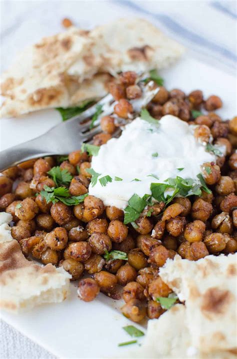 Quick Indian Chickpeas - Delish Knowledge