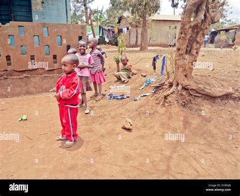 African Children Playing