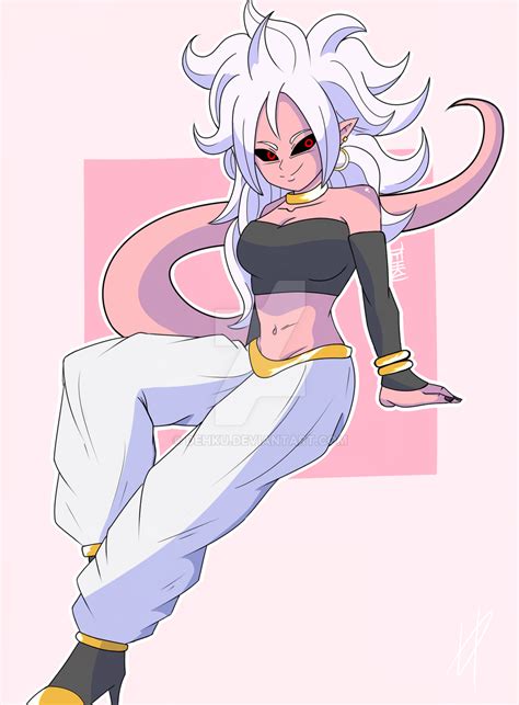 Majin Android 21 by Dehku on DeviantArt