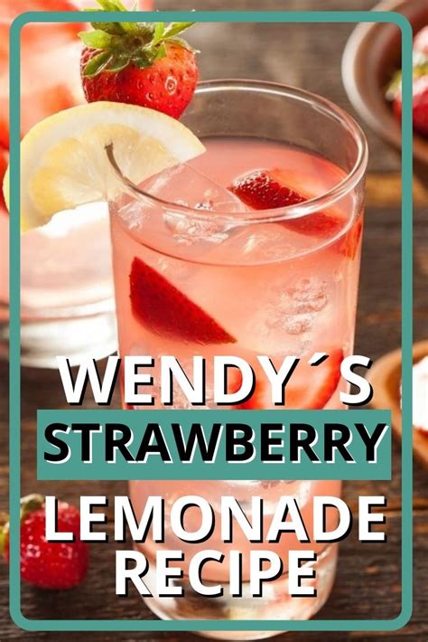 Wendy’s Strawberry Lemonade Recipe (Copycat) (Updated 2025)