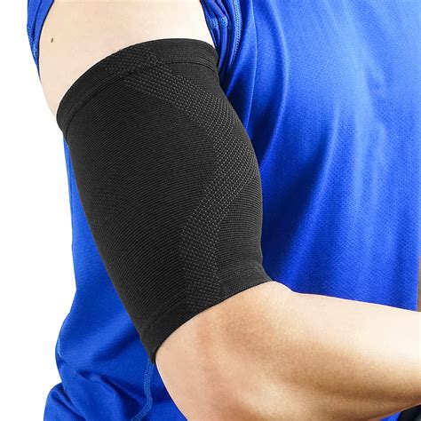 luwint compression upper arm sleeve bicep tendonitis brace  pair