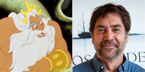 Javier Bardem as King Triton in Live-Action Little Mermaid | POPSUGAR ...