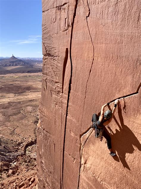 One of the most aesthetically pleasing lines I’ve ever climbed - “Run