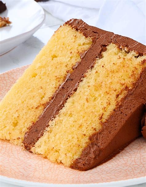 Moist Yellow Cake Recipe - Cakes by MK
