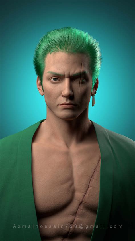 Roronoa Zoro - ZBrushCentral