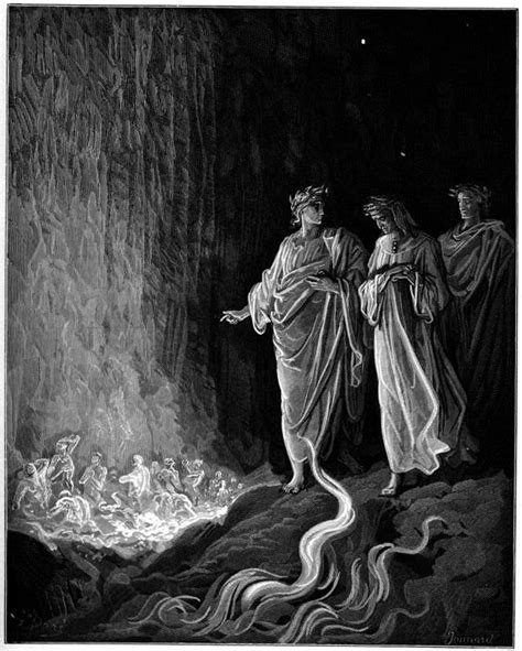 Иллюстрации к книге Данте «Божественная Комедия» | Gustave dore, Dante ...