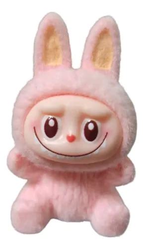 Foto Do Labubu Rosa - Labubu Rosa Claro Peluciado Mini Figure - Pronta Entrega | Parcelamento ...
