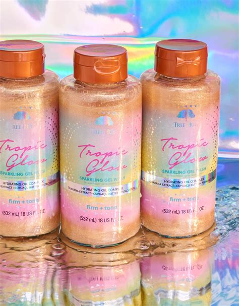 tropic glow sparkling gel wash – Treehutsheas