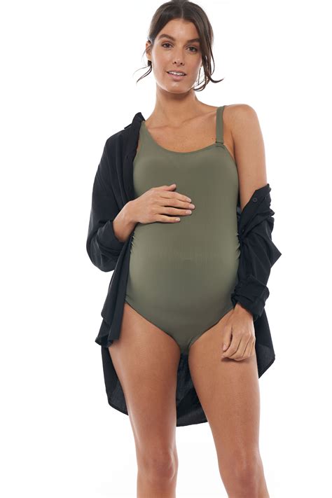 Maternity One Piece Swimsuit – BAE The Label Australia
