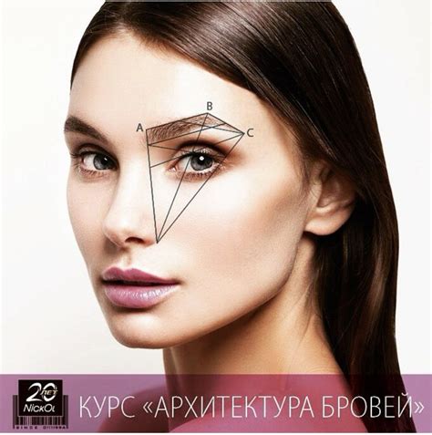 Построение архитектуры бровей - 74 фото