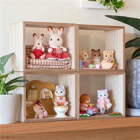 Sylvanian Families: делаем свой дисплей