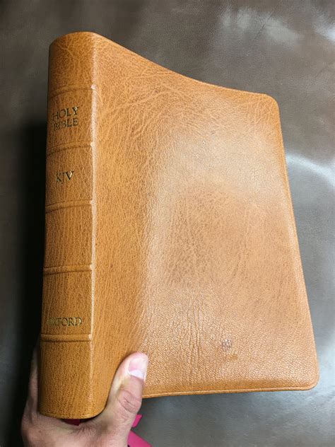 Oxford KJV Scofield Large Print Study Bible in Sokoto Goatskin | Etsy