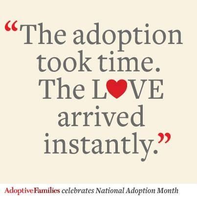 Quotes About Being Adopted. QuotesGram