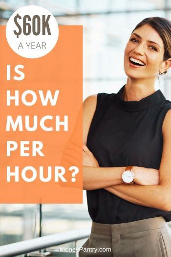 $60,000 a Year is How Much an Hour? (& Jobs that Pay $60k!) - MoneyPantry