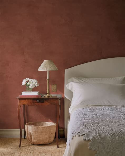 Greenly Living - Limewash Wallpaper in Terracotta Orange | Textured