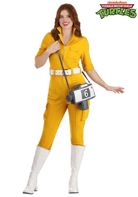 Women's Teenage Mutant Ninja Turtles April O'Neil Costume | TV Show
