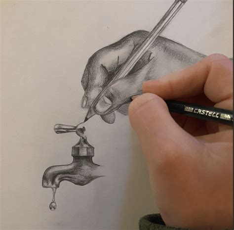 Realistic Pencil Drawings Water