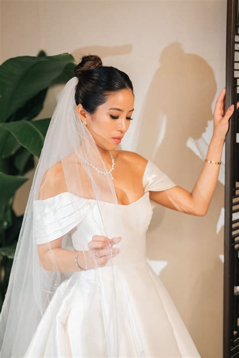 Crystal Trimmed Cathedral Length Wedding Veil – One Blushing Bride
