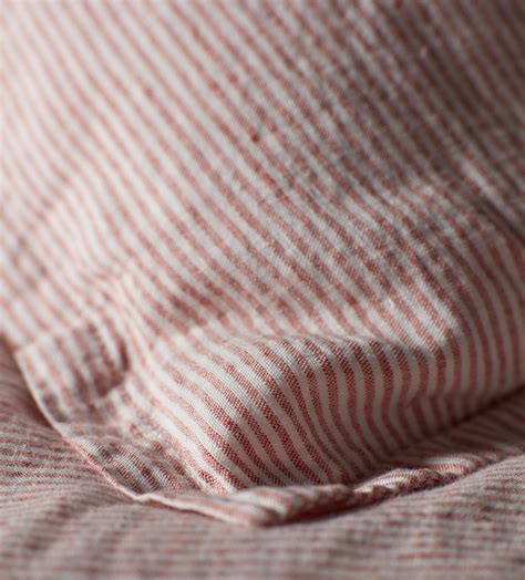 Spice Sid Stripe 100% Linen Bed Linen | Secret Linen Store