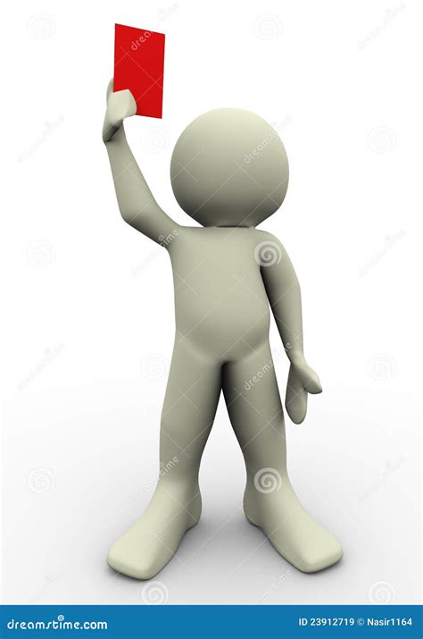 referee stock illustration illustration  disqualification