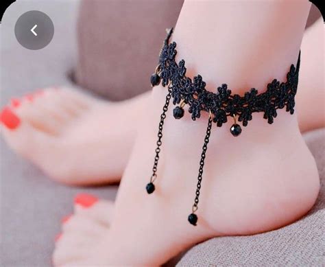 Анклета украшение на ногу Jewelry on the leg | Вязаные крючком ...