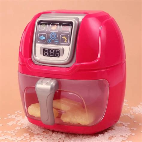 Fritadeira De Brinquedo - Fritadeira De Brinquedo Cozinha Infantil Com Timer Luz Som - Relu Magazine