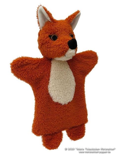 fox textile hand puppet myba marionettes puppetscom gallery