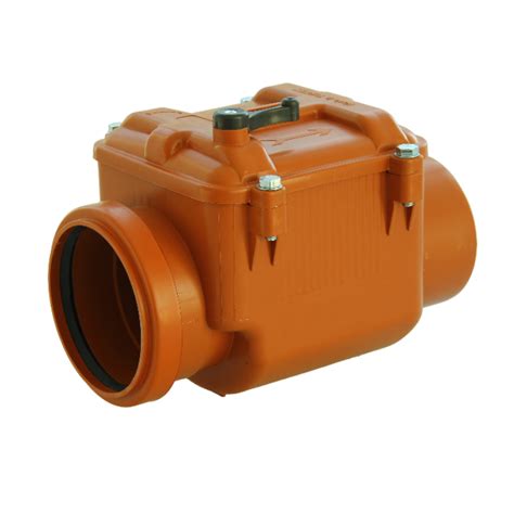 Възвратна клапа за вътрешна канализация PVC Ф110 ⋆ MASTERHAUS