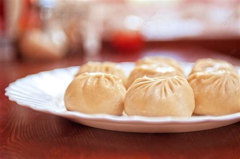 Buuza Is A Buryat Or Mongolian National Dish Background And Picture For ...