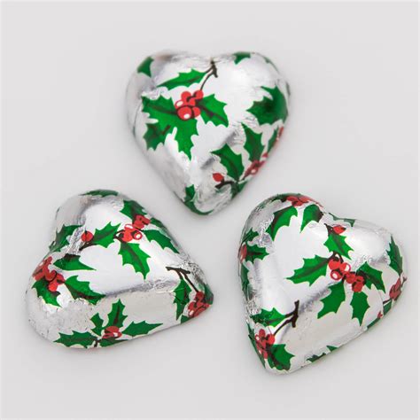 Holly Chocolate Hearts | Chocolates | Aussie Wedding Shop