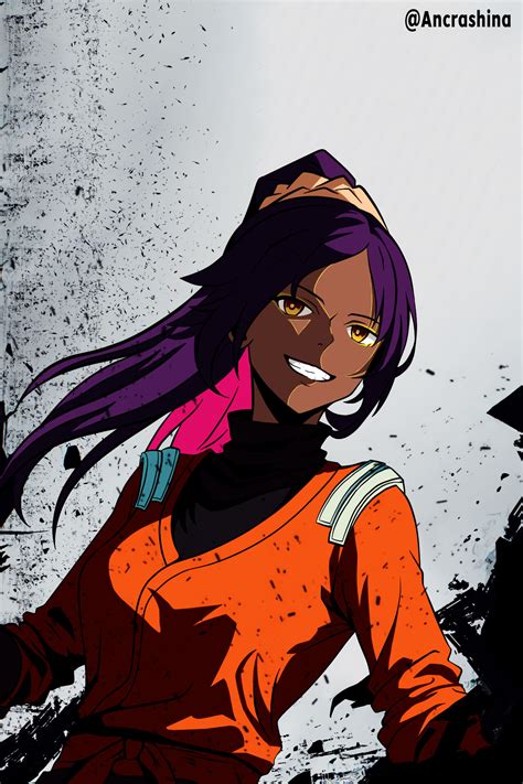 ArtStation - Color Blast Yoruichi Shihoin fanart
