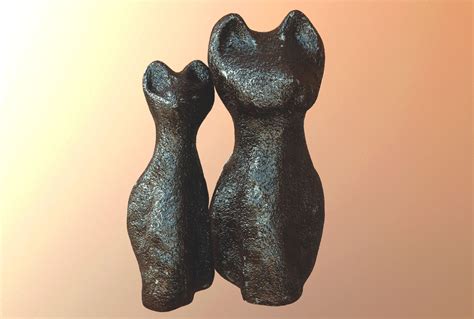 Керамические кошки 3D Модель $10 - .unknown - Free3D
