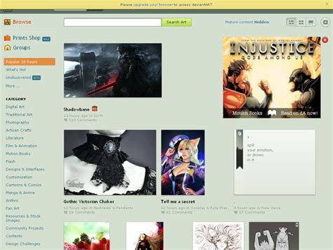www.deviantart.com: DeviantArt - Discover The Largest Online Art ...