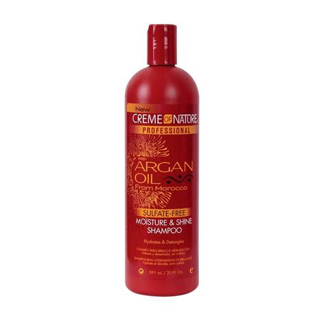 CREME OF NATURE | Argan Oil Sulfate-Free Moisture and Shine Shampoo 20