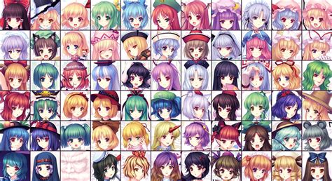 touhou characters - Anime Photo (25056914) - Fanpop
