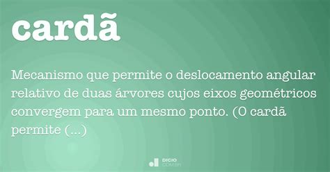 carda dicio dicionario  de portugues