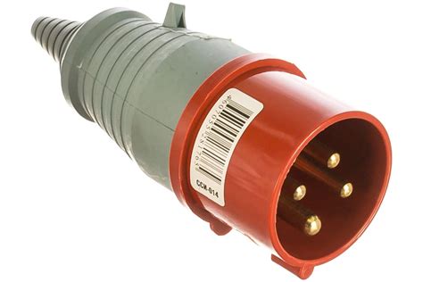 Переносная вилка IEK ССИ-014 MAGNUM 16А 3Р+РЕ 380В IP44 9976257 ...