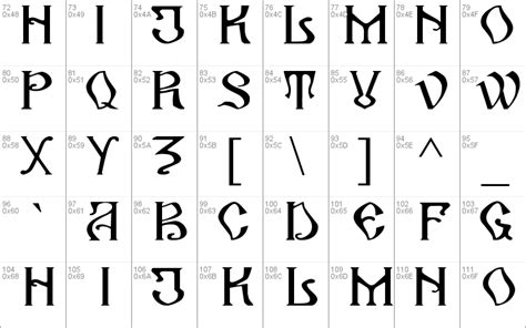 arhaic romanesc windows font   personal commercial