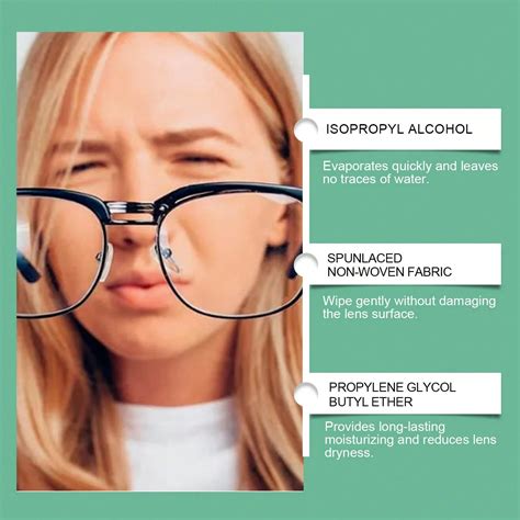 Lens Cleaning Wet Wipes, Individual Packaged Glasses & Screen Cleaning
