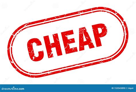 cheap stamp stock vector illustration  template vector