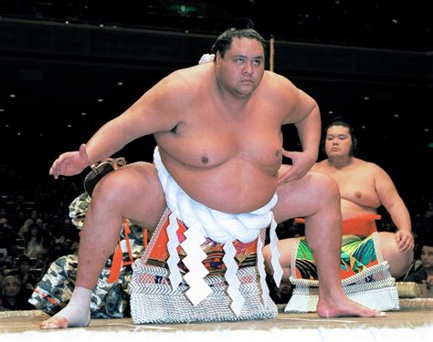 Akebono, the first non-Japanese sumo wrestler grand champion yokozuna