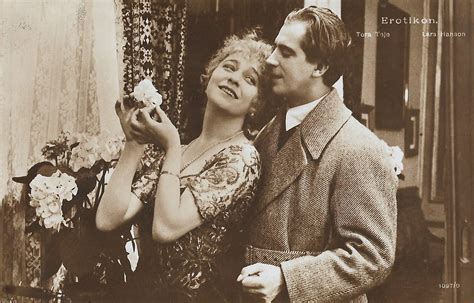 Tora Teje and Lars Hanson in Erotikon (1920) | Vintage Swedi… | Flickr