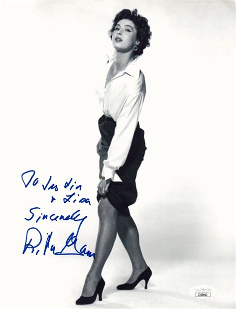 Rita Gam Actress Signed 8x10 Photo with JSA COA | eBay